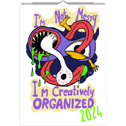 Nontrend Awesome Wall Calendar 2024
