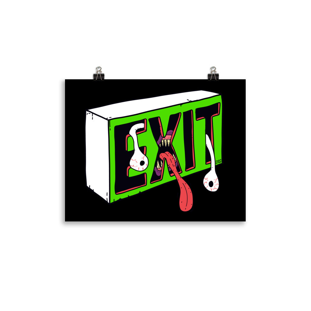 The Exit Face Poster