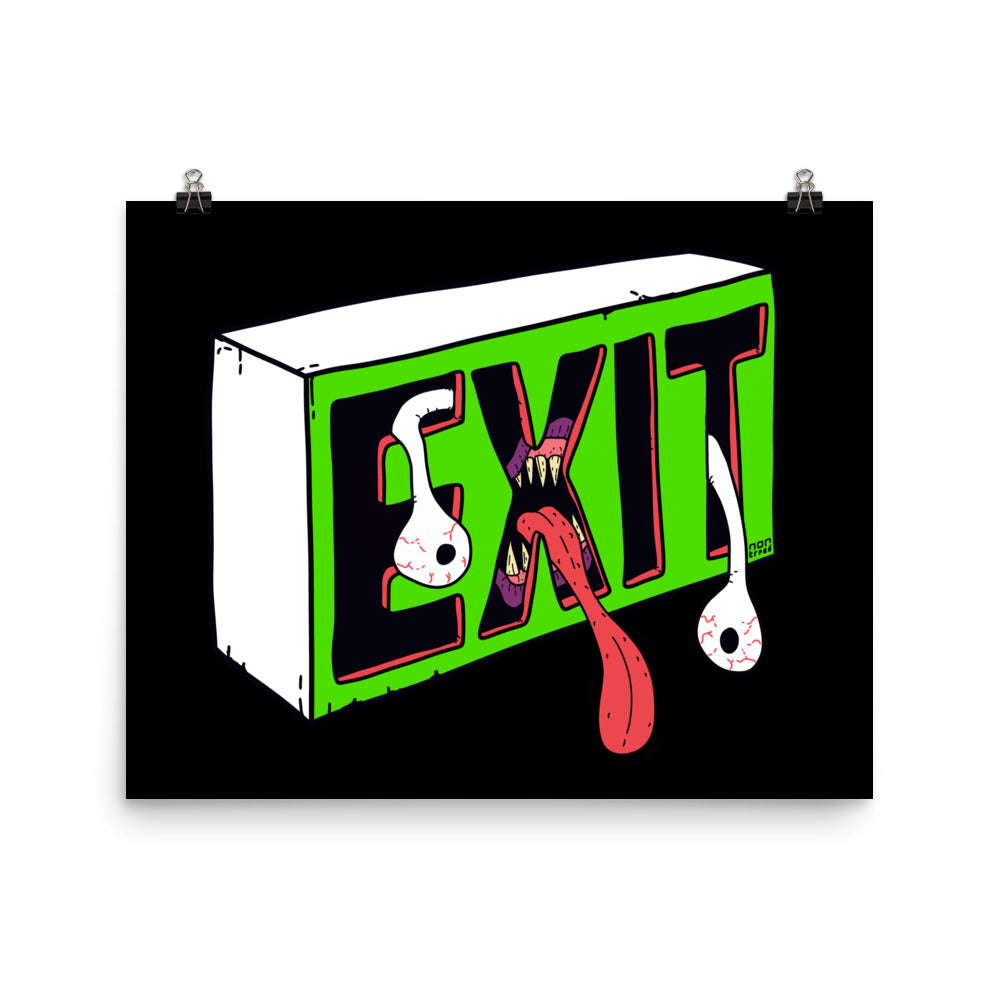 The Exit Face Poster