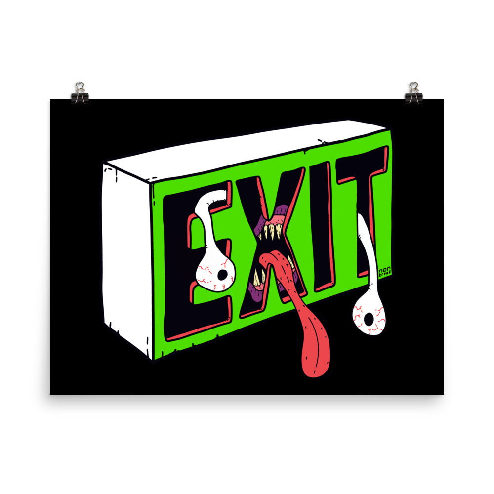 The Exit Face Poster