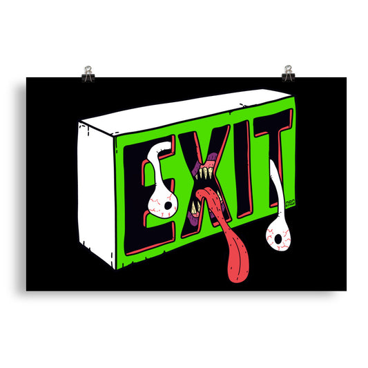 The Exit Face Poster