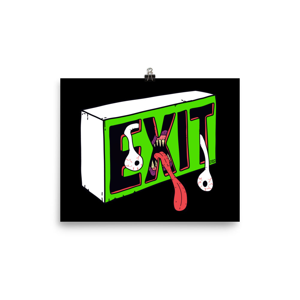 The Exit Face Poster