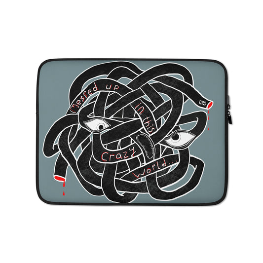 The Tangled Face Laptop Sleeve