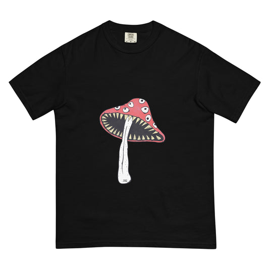 The Fungi Face T-shirt (heavyweight premium)