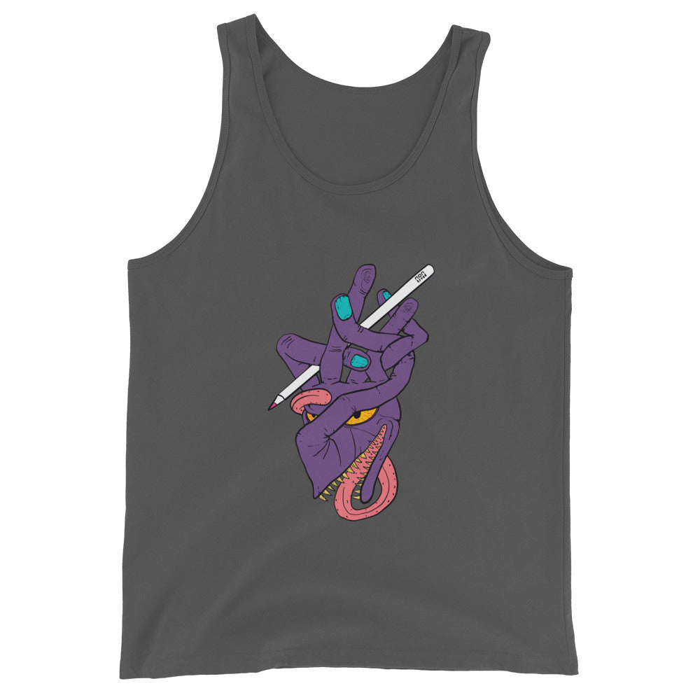 The Evil Hand Face Tank Top