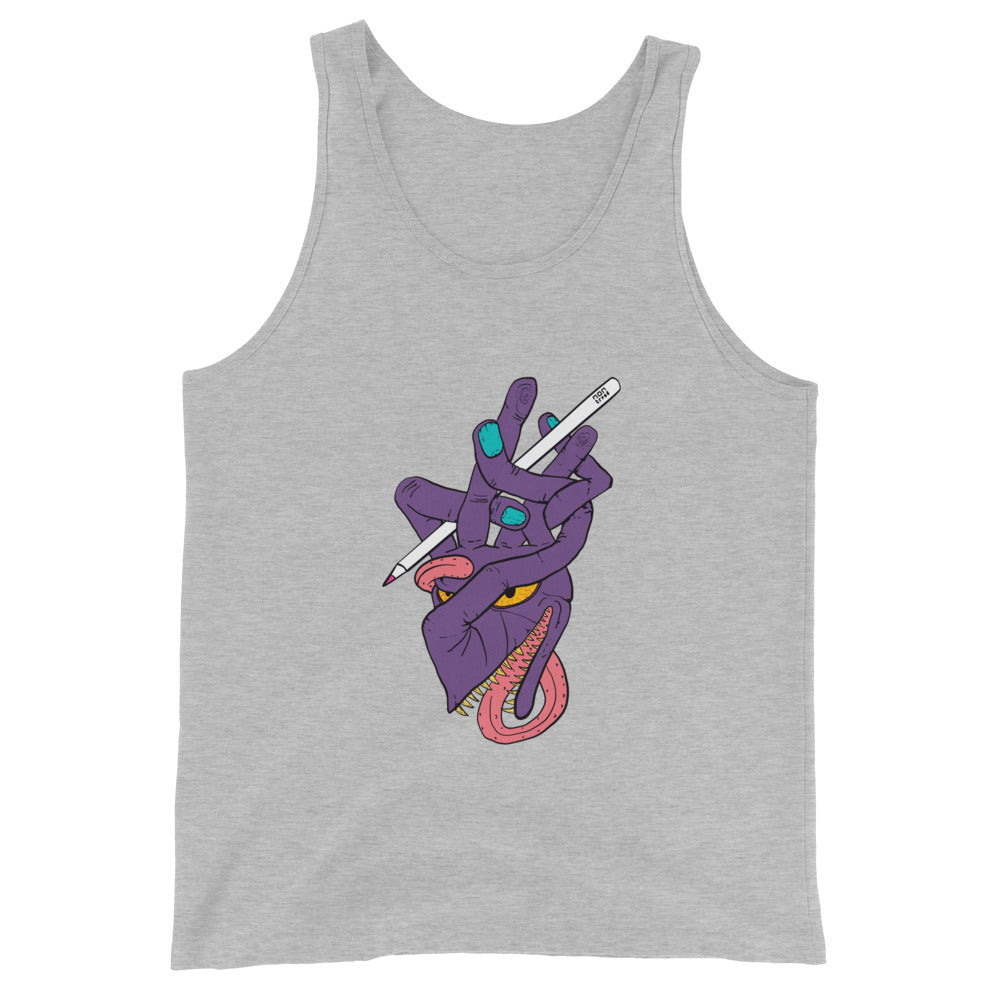 The Evil Hand Face Tank Top