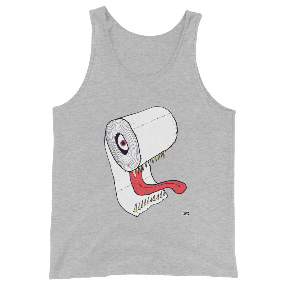 Toilet face Tank Top