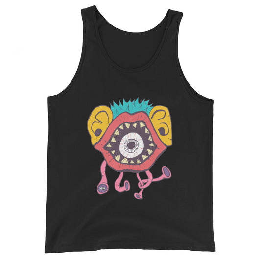 The Mouth Face Tank Top