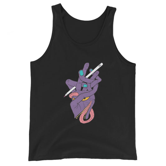 The Evil Hand Face Tank Top