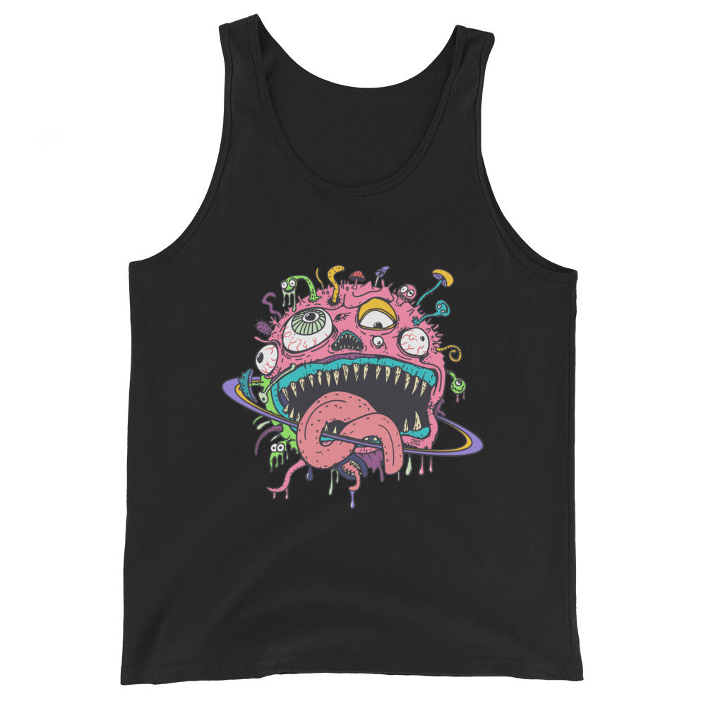 The Weirdest Planet Face Tank Top