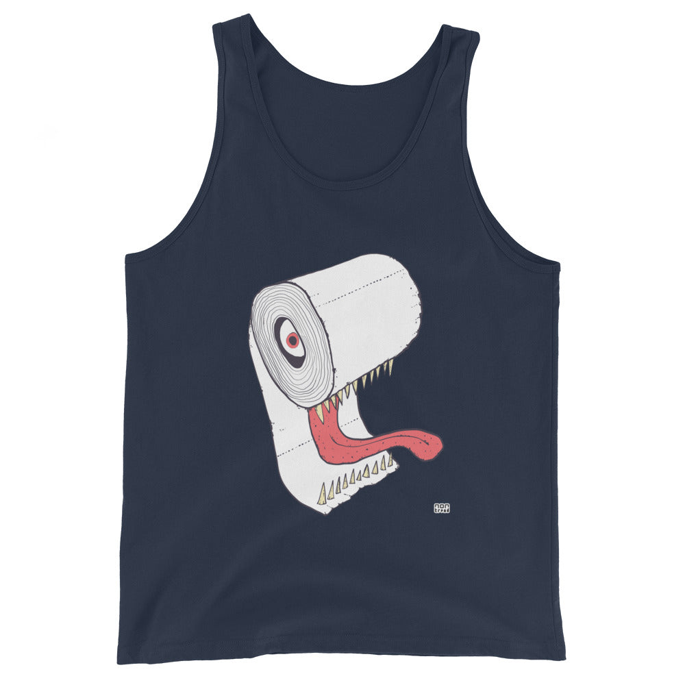 Toilet face Tank Top