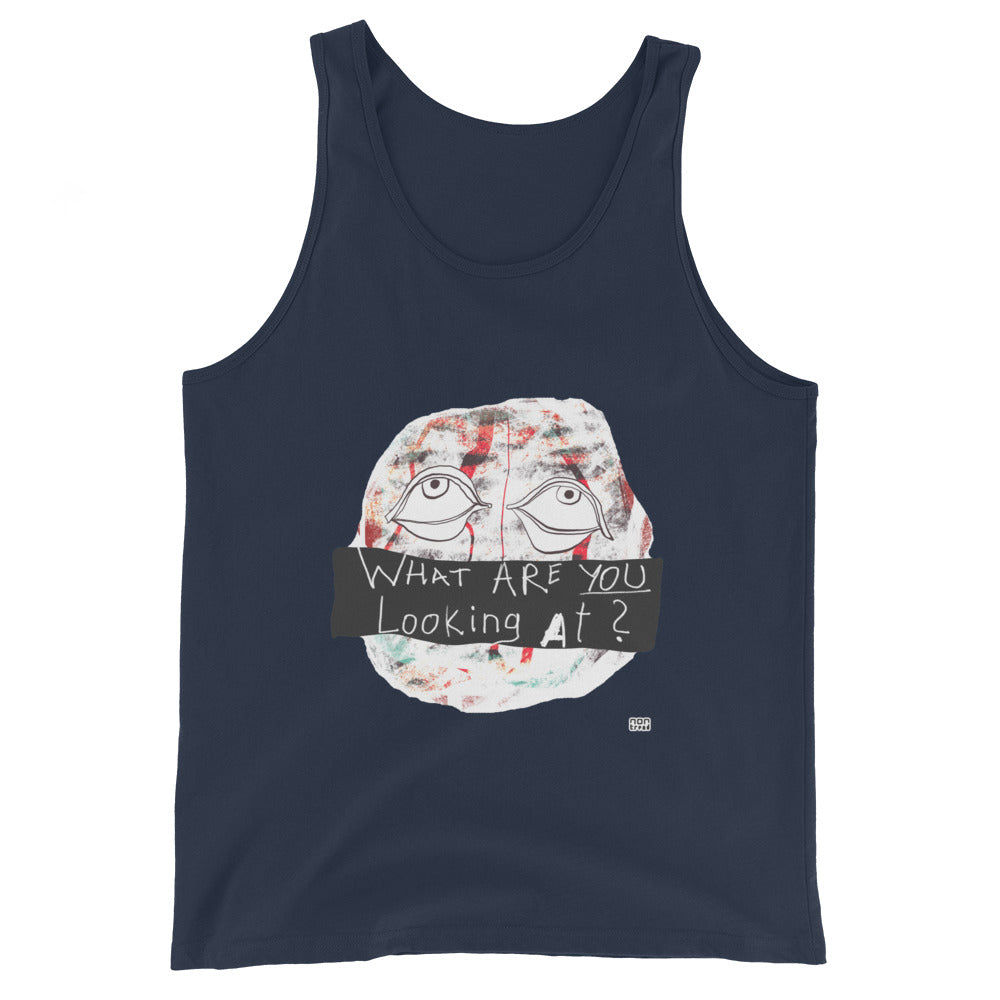 The Look Face Tank Top