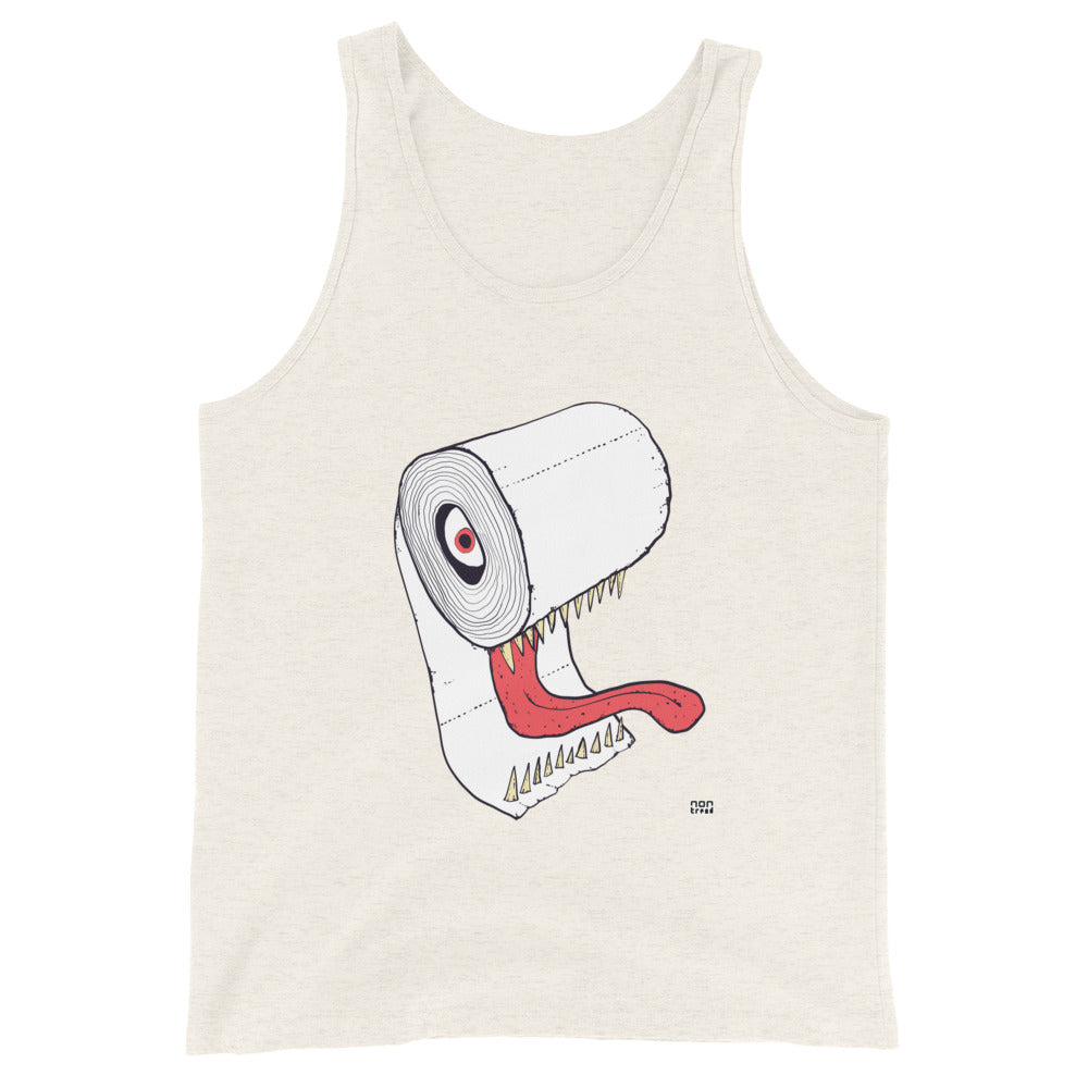 Toilet face Tank Top