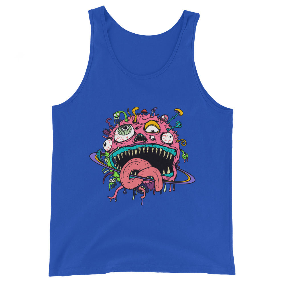 The Weirdest Planet Face Tank Top