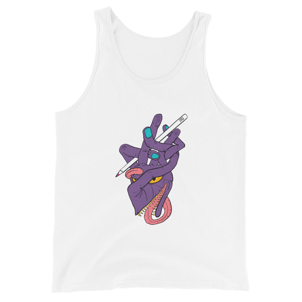 The Evil Hand Face Tank Top