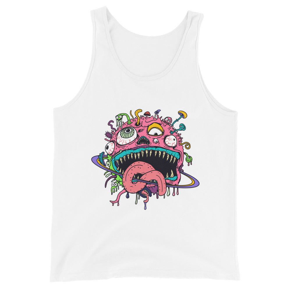 The Weirdest Planet Face Tank Top