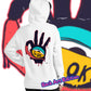 The I'm OK face Hoodie (Back Print)