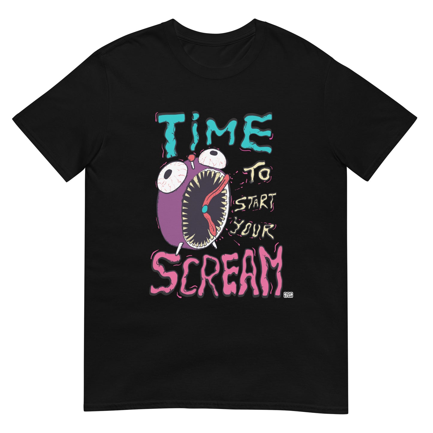 La camiseta de la cara de Screamtime