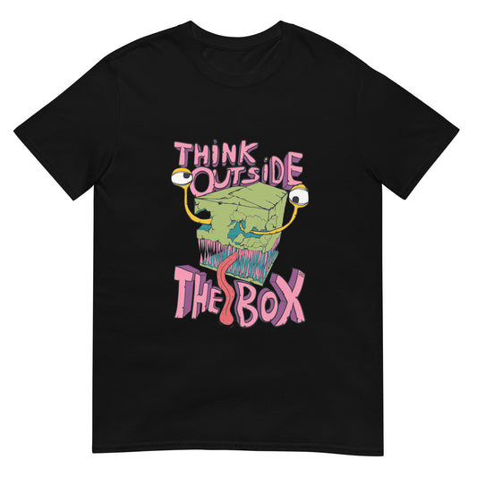 Think Outside The Box Face T-Shirt