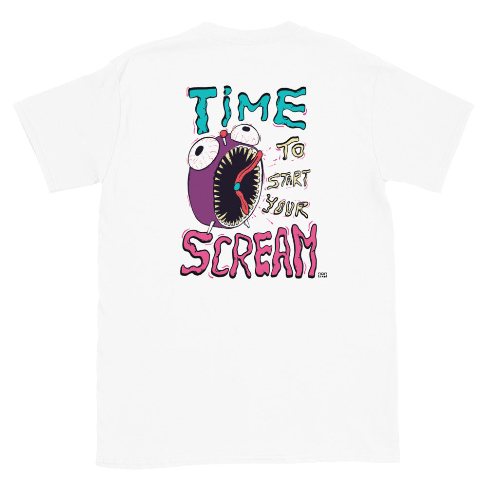 The Screamtime Face T-Shirt (Back Print)
