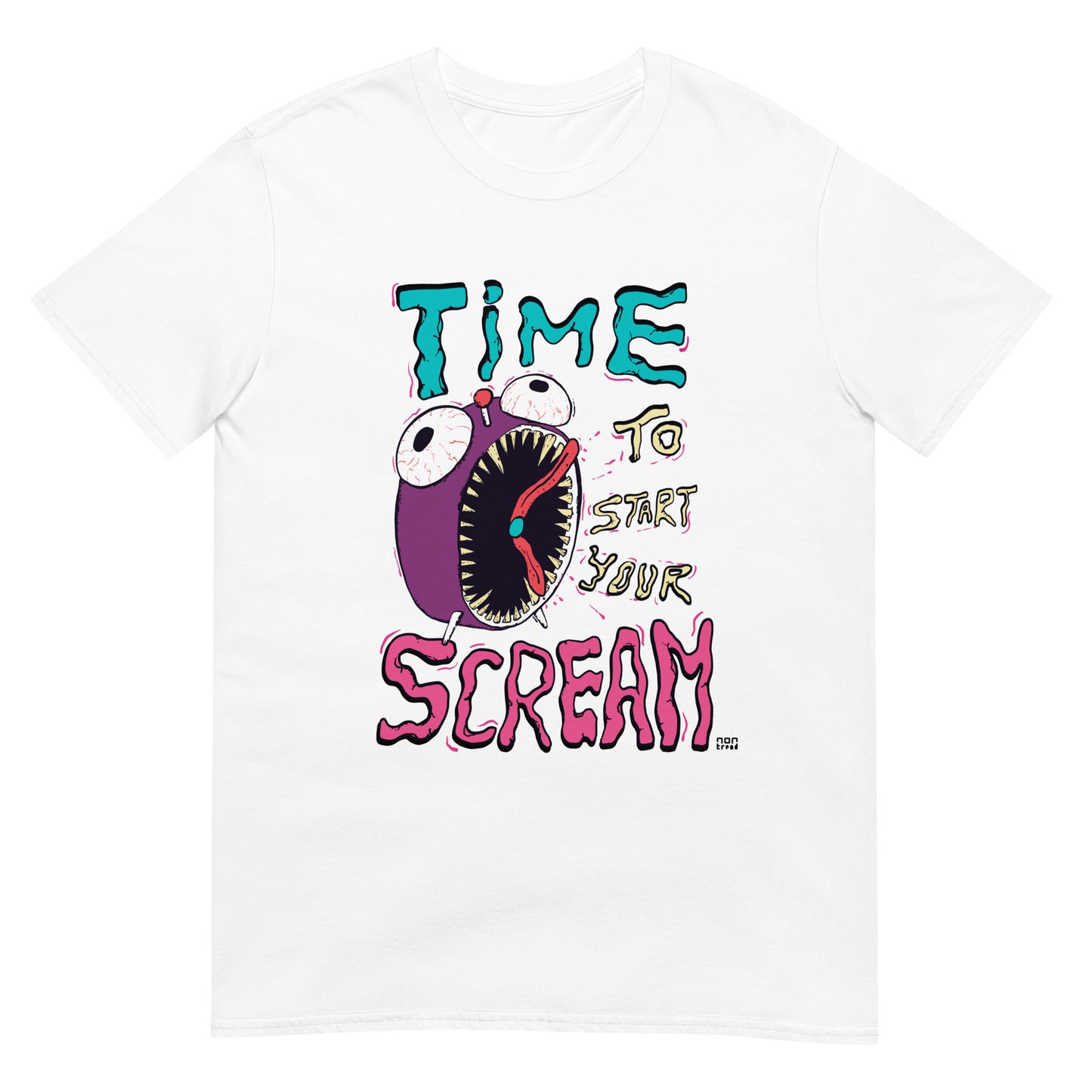 La camiseta de la cara de Screamtime