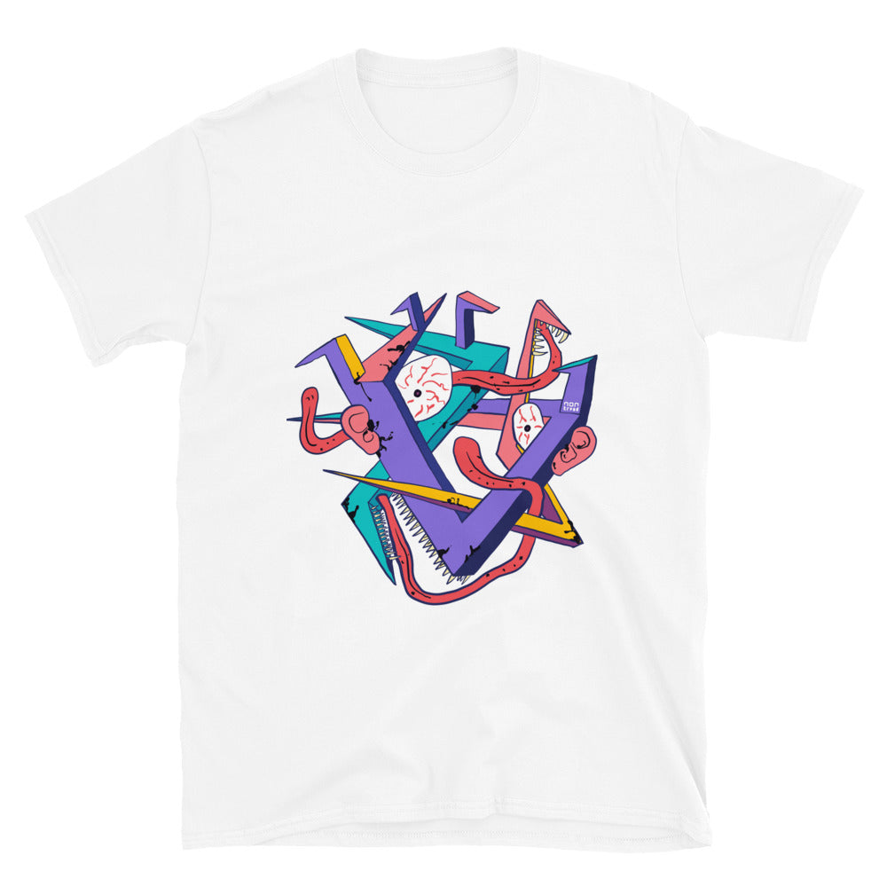 Zigzag face T-Shirt