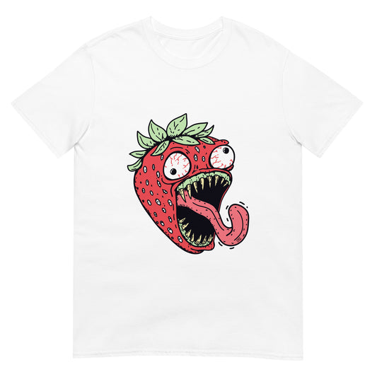 La camiseta con cara de fresa