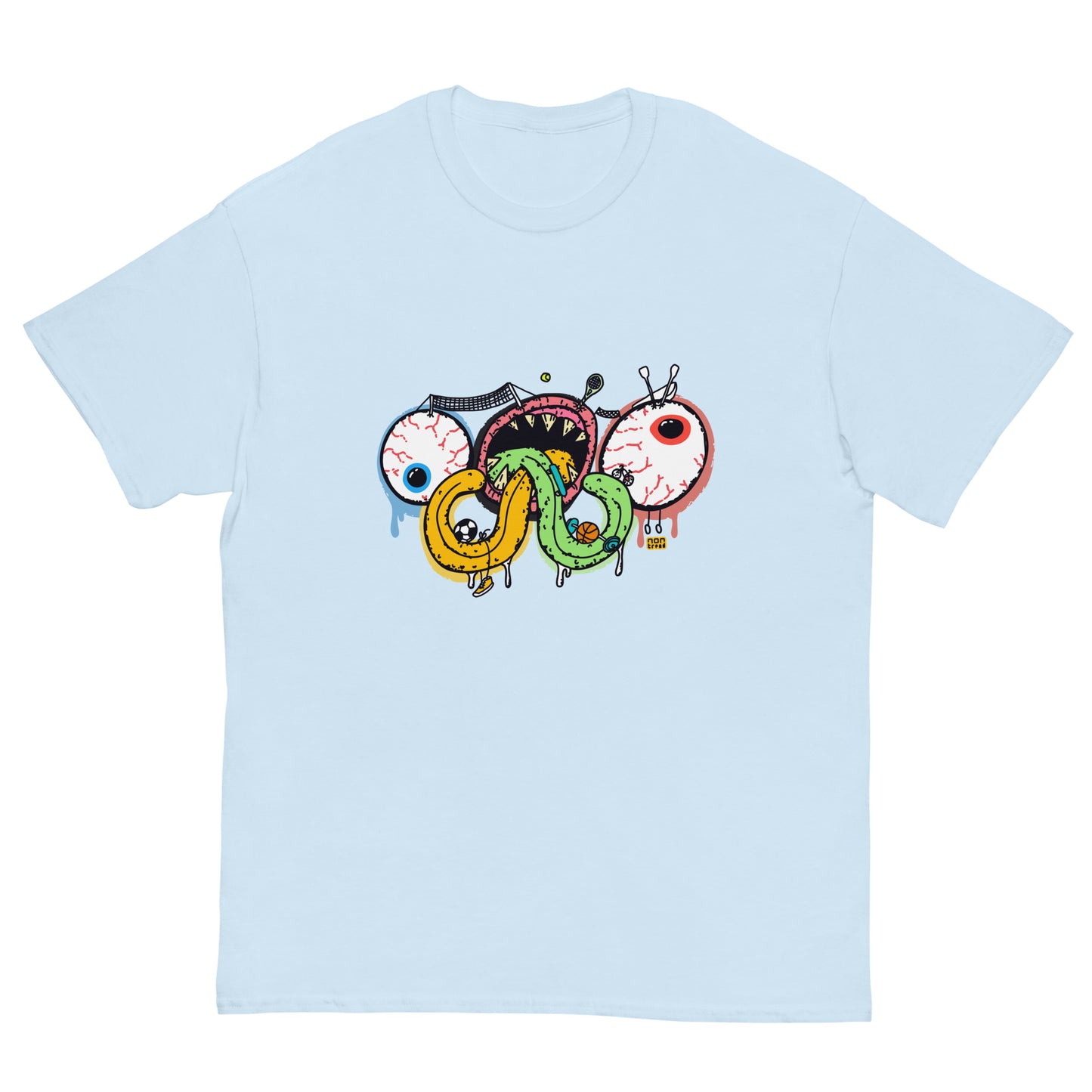 The Olympic Face T-shirt (multicolored)