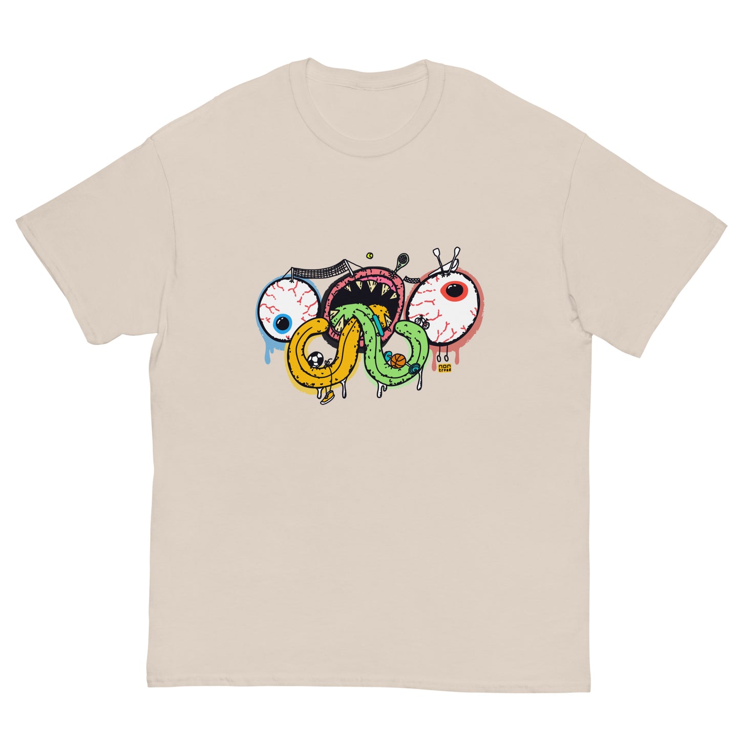 The Olympic Face T-shirt (multicolored)