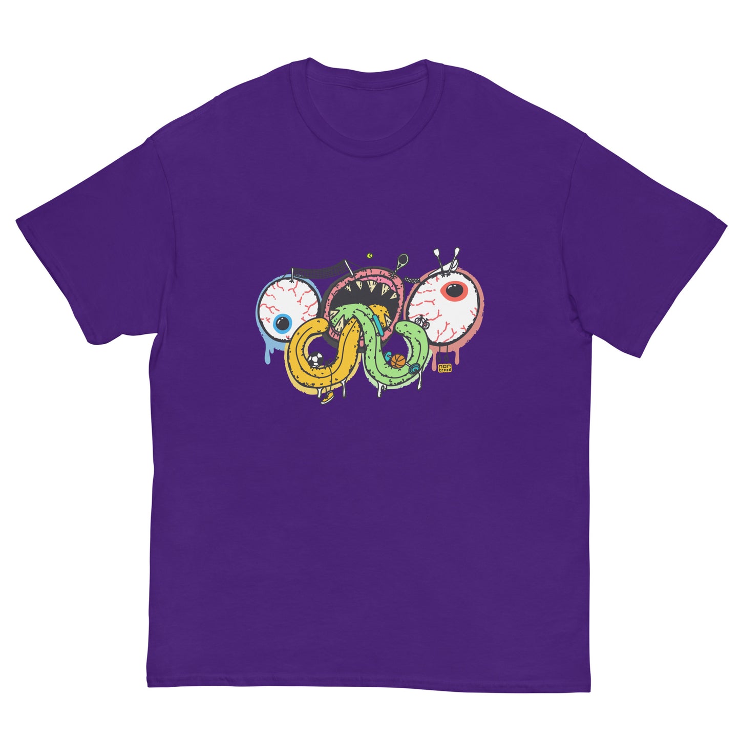 The Olympic Face T-shirt (multicolored)