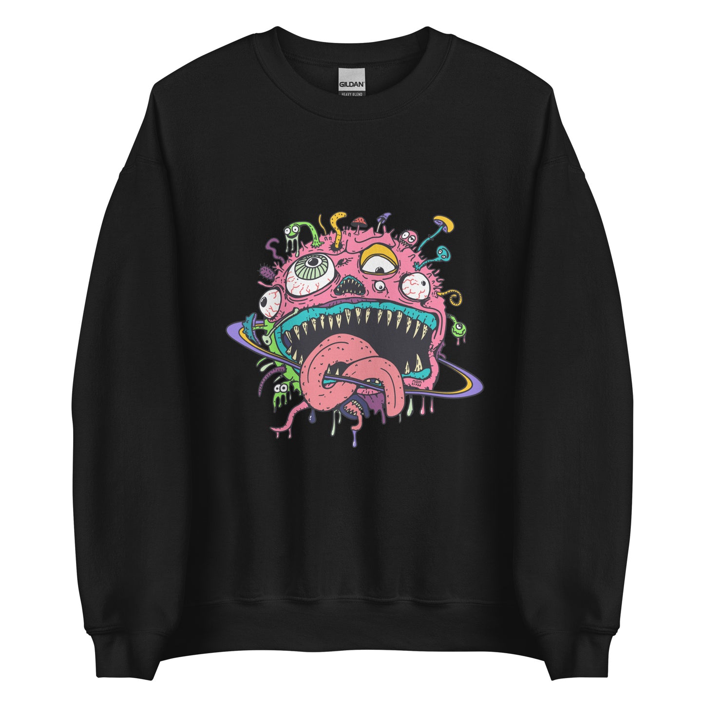 The Weirdest Planet Face Sweatshirt