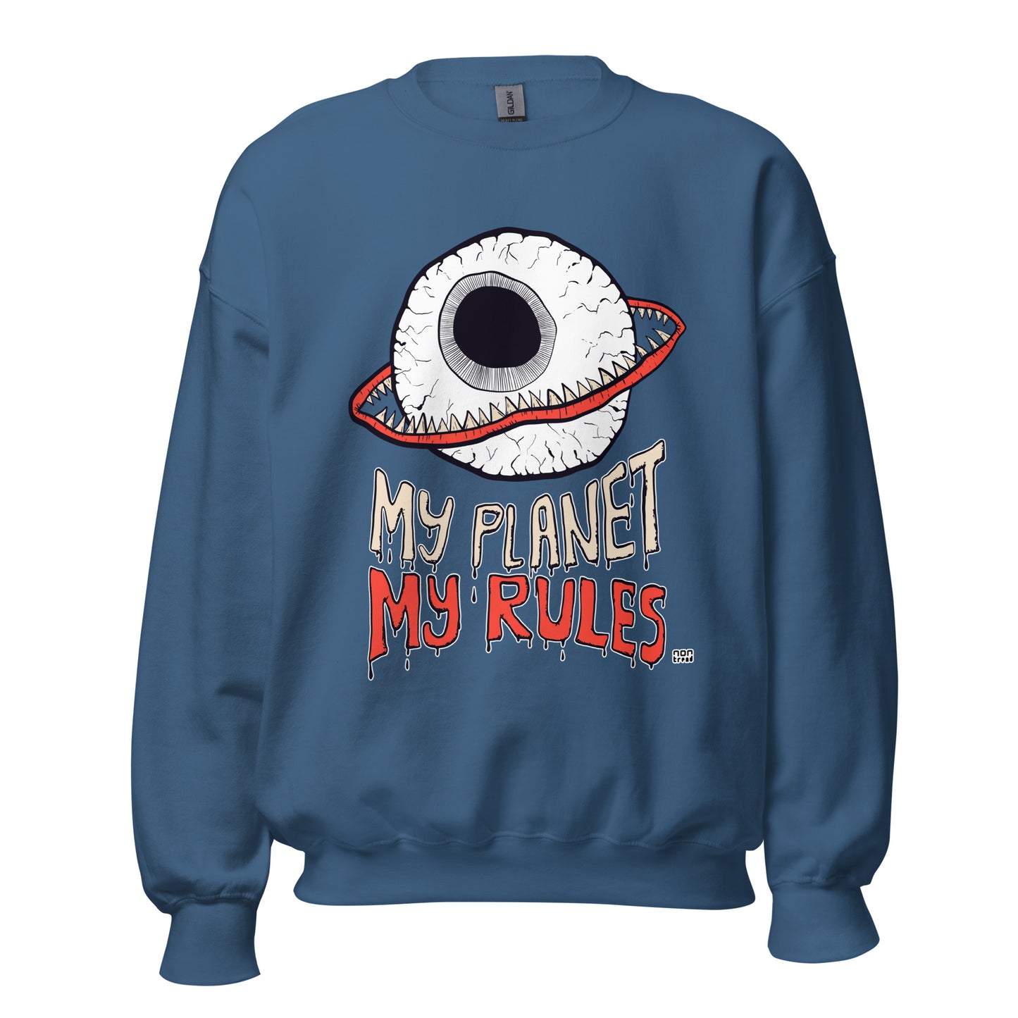 The Planet Face sweatshirt