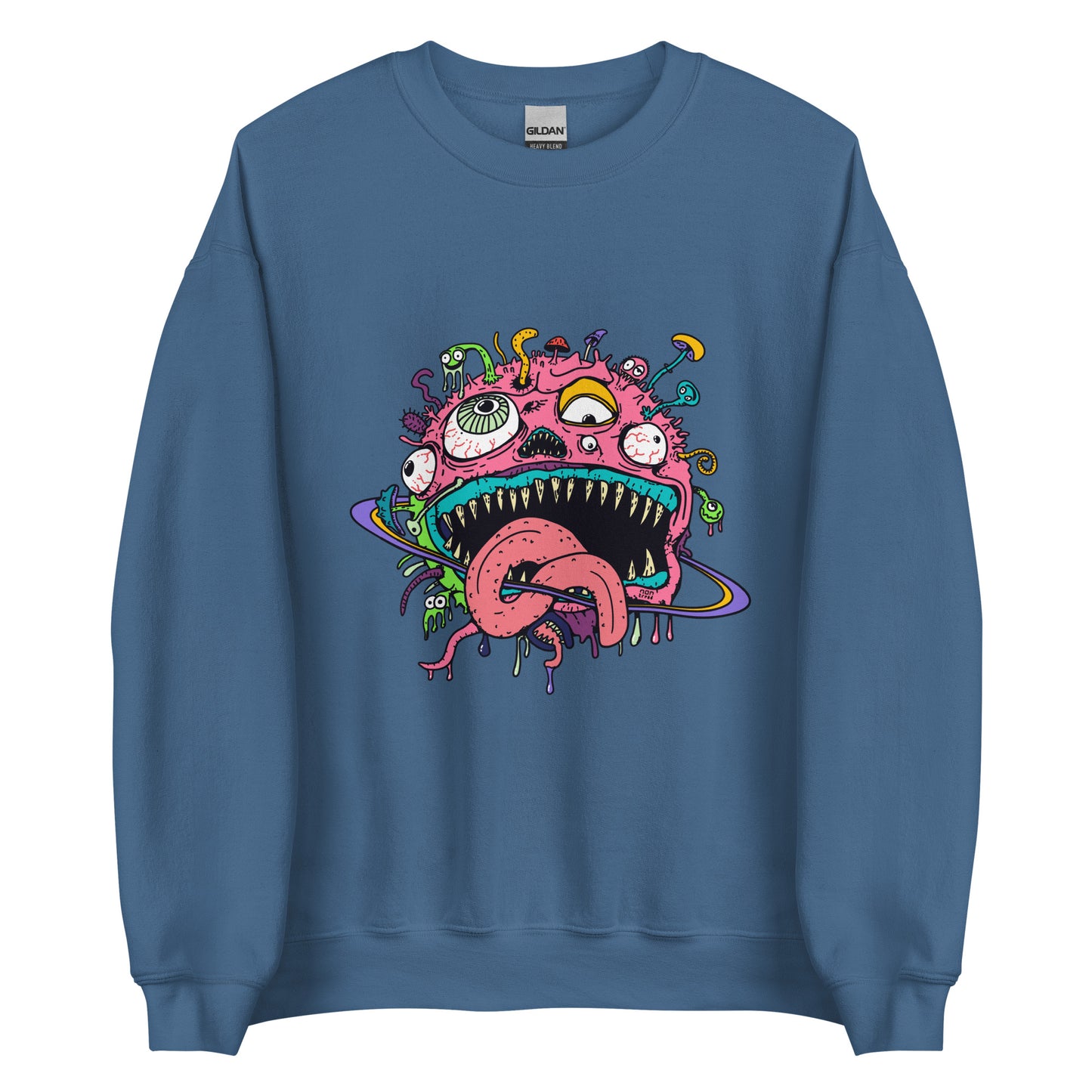 The Weirdest Planet Face Sweatshirt