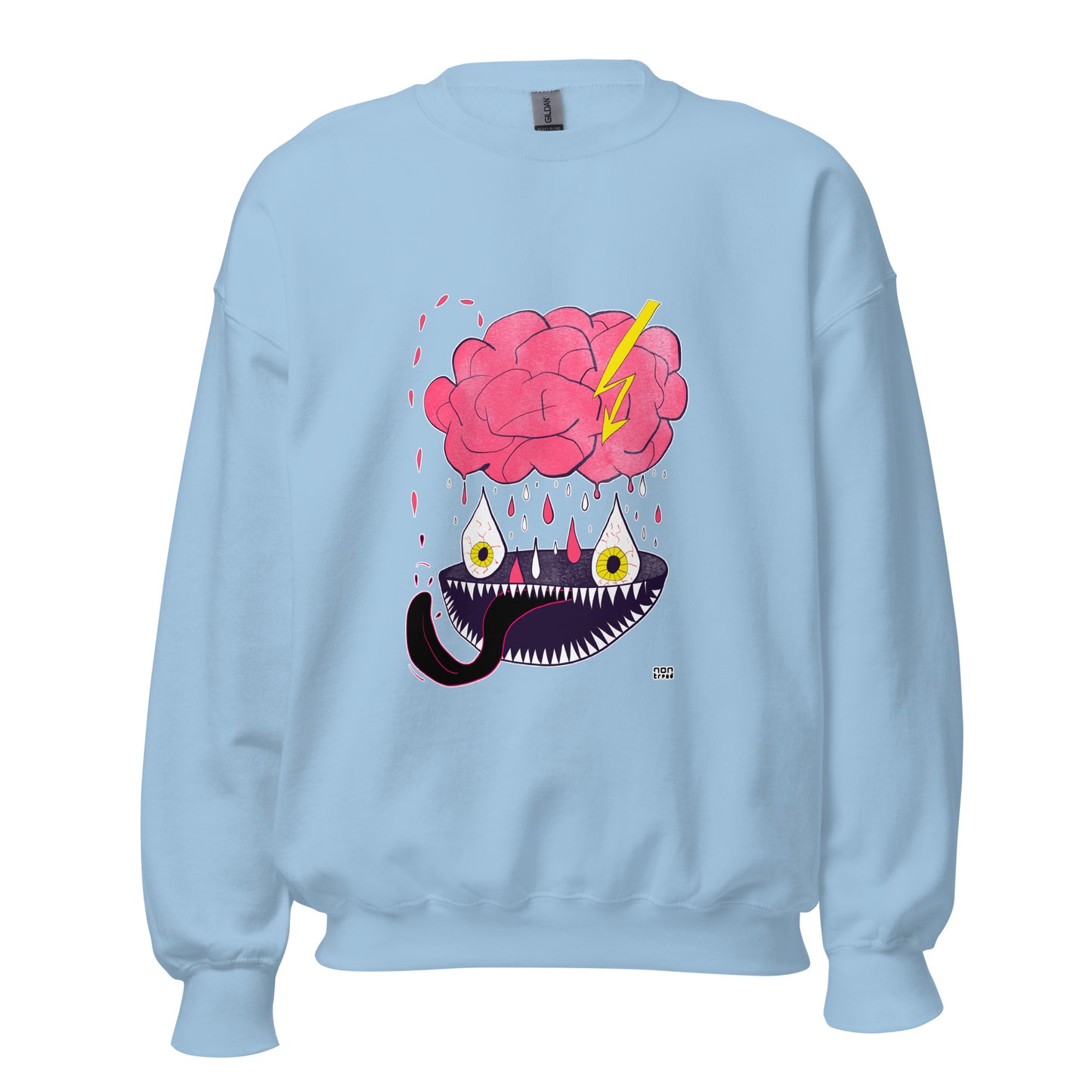 Sudadera Brain Face