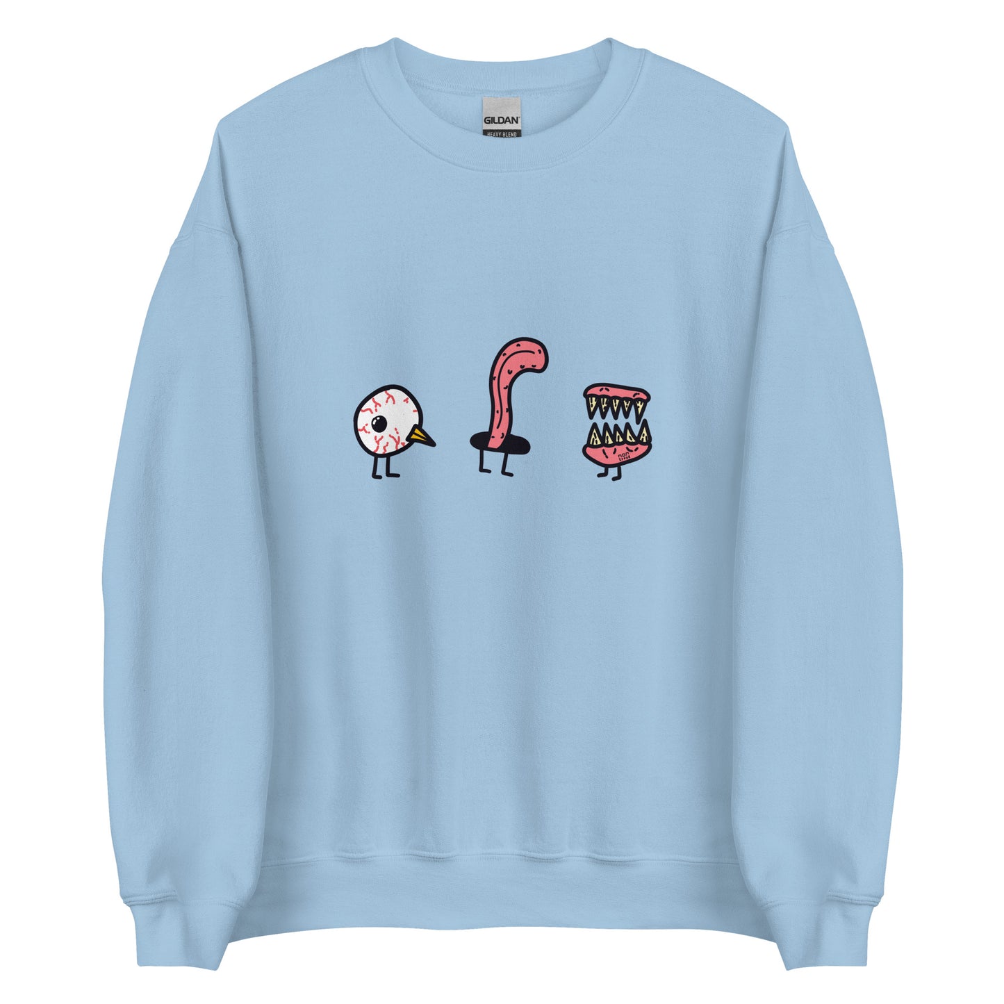 Three Little Birds Face Sweatshirt