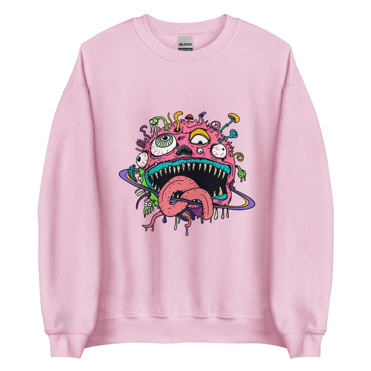 The Weirdest Planet Face Sweatshirt