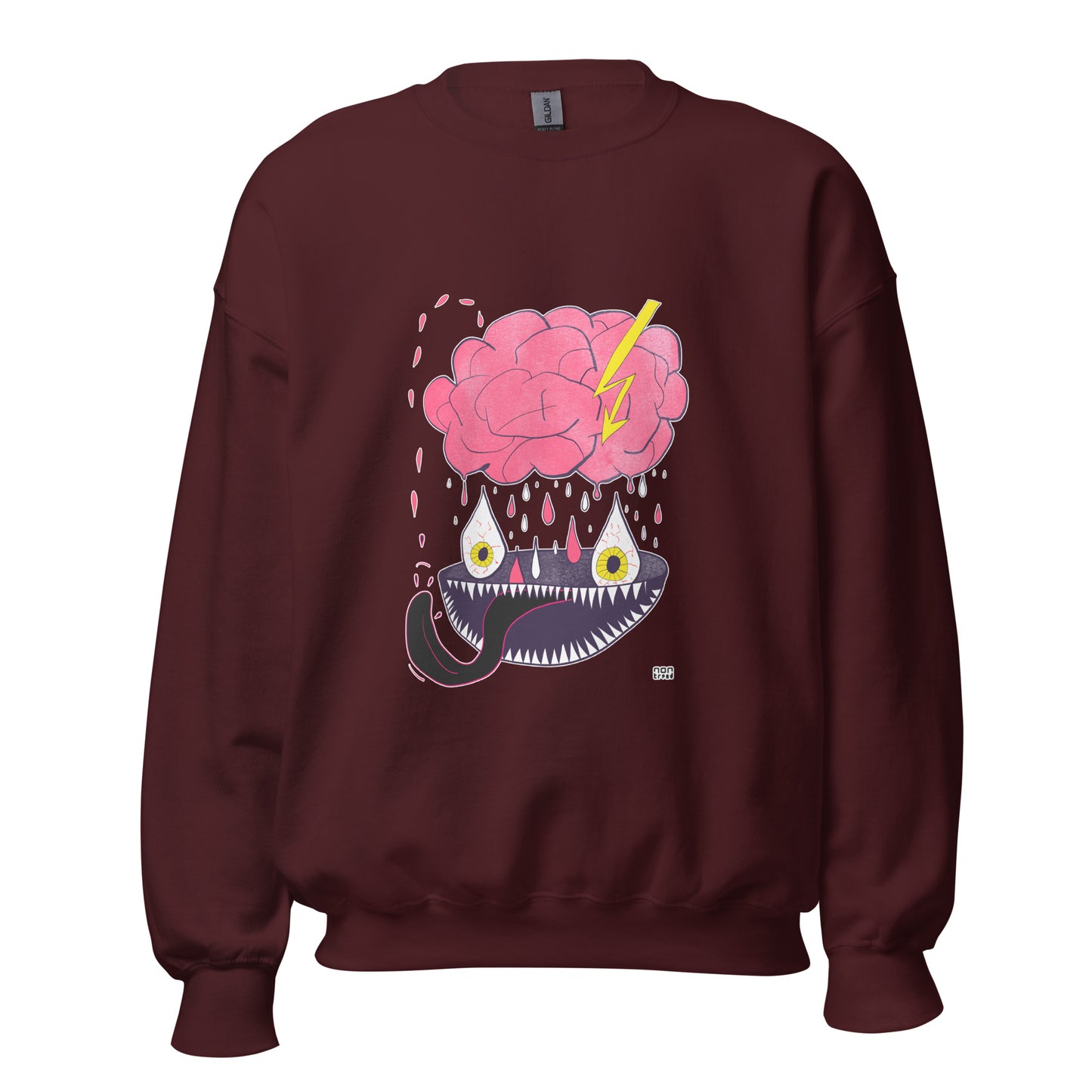 The Brain Face sweatshirt