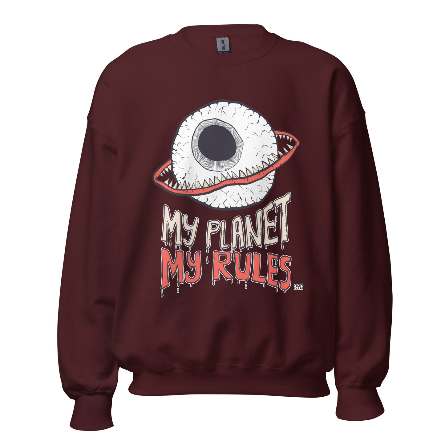 The Planet Face sweatshirt