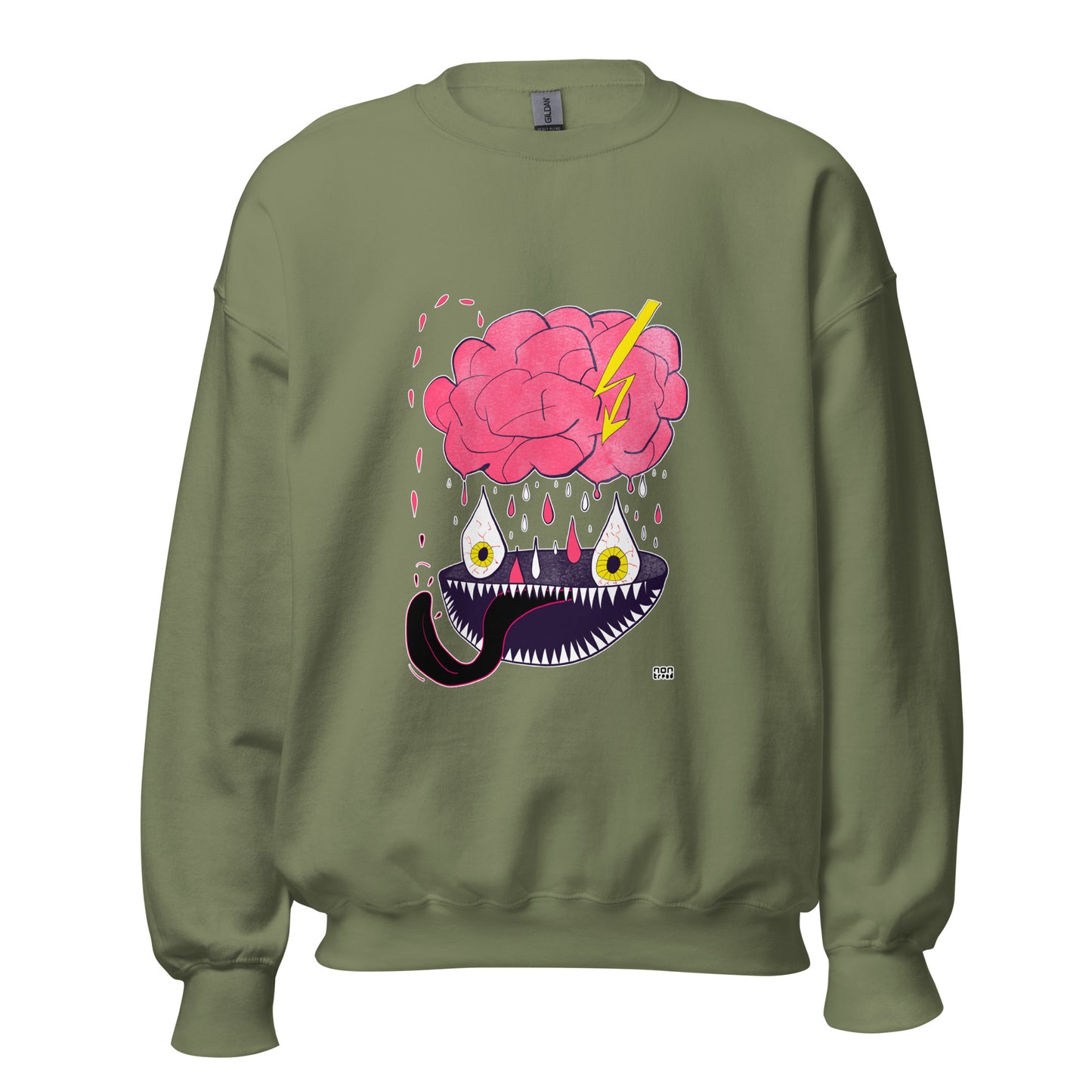 The Brain Face sweatshirt