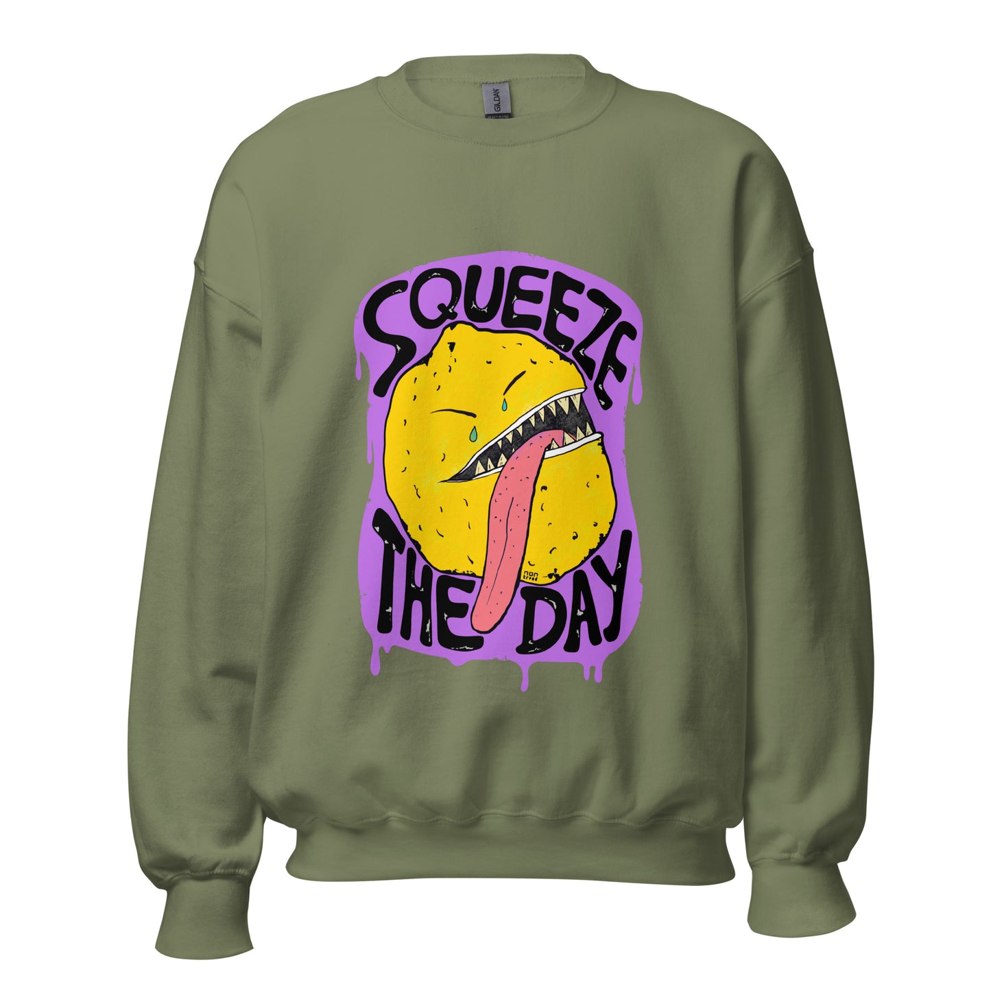 The Squeeze The Day Face Sweatshirt