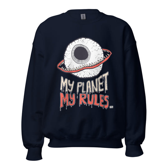 The Planet Face sweatshirt
