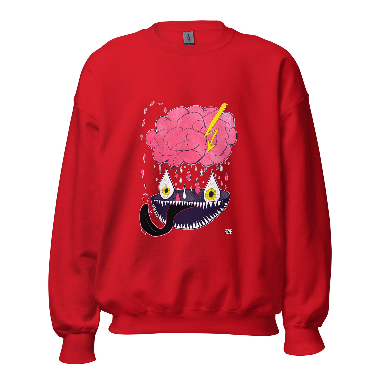 Sudadera Brain Face