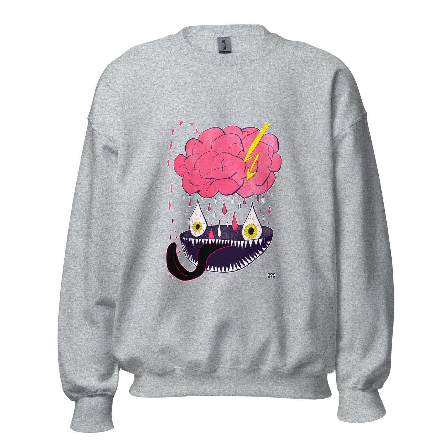 The Brain Face sweatshirt