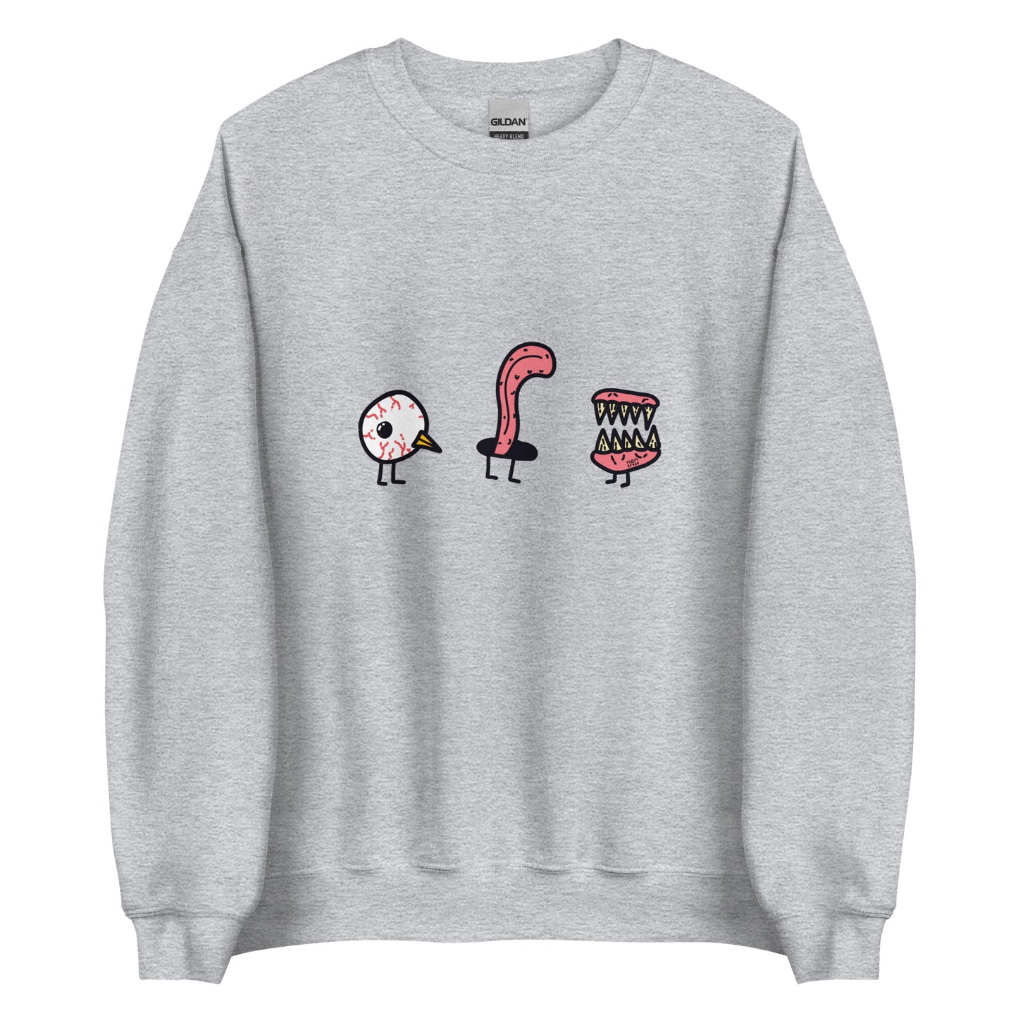 Three Little Birds Face Sweatshirt