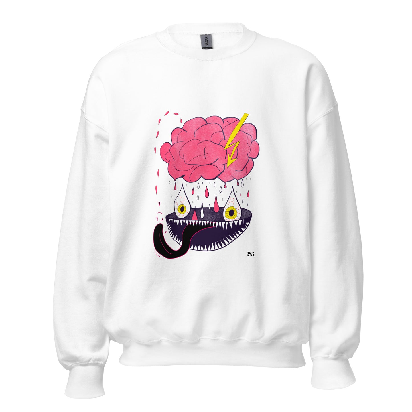 Sudadera Brain Face