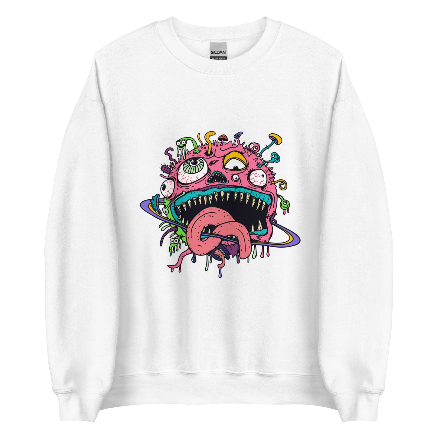 The Weirdest Planet Face Sweatshirt