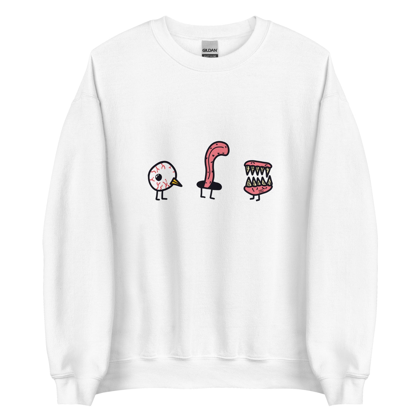 Three Little Birds Face Sweatshirt