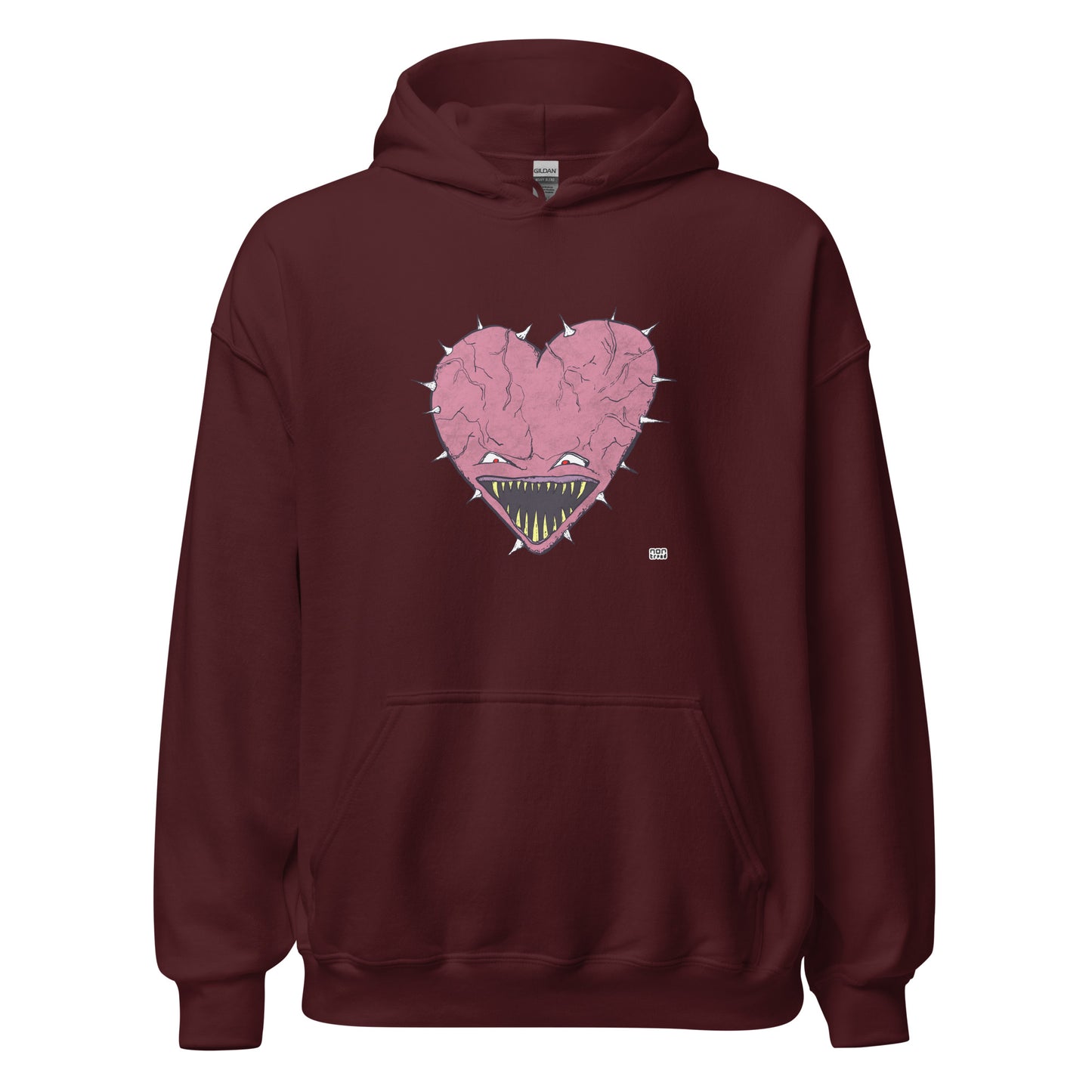 The Heart Face Hoodie