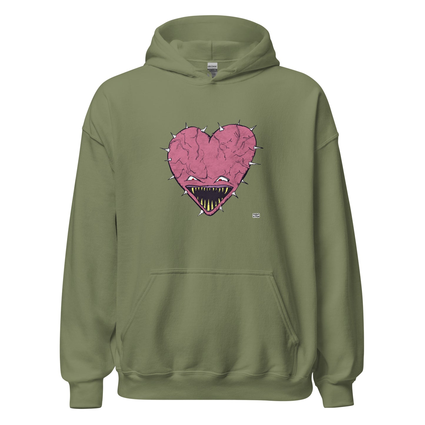 The Heart Face Hoodie