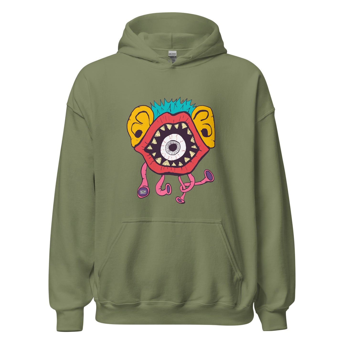 The Mouth Face Hoodie